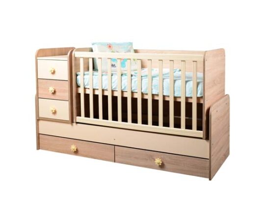 Combined baby crib "Juliana"